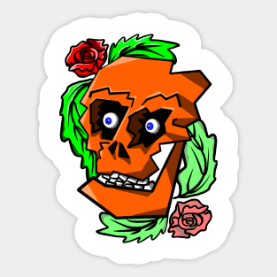 Orange thing Sticker